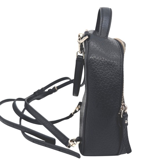 Kate Spade New York Mini Caden Leather Backpack Black‎ Satchel Purse Adjustable main image 12